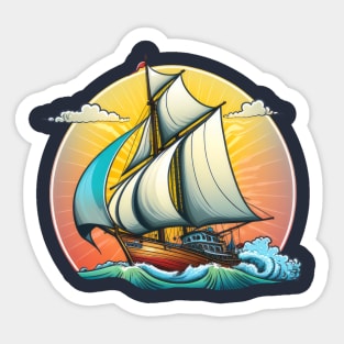 Sailboat Sticker